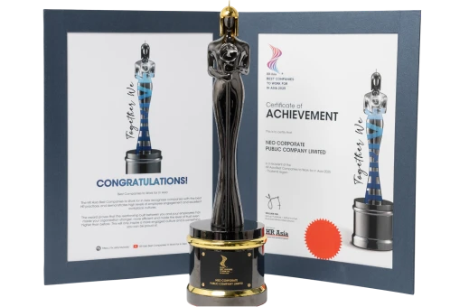 Best Company to Work For  in Asia (GOLD WINNER),  for the 6th year