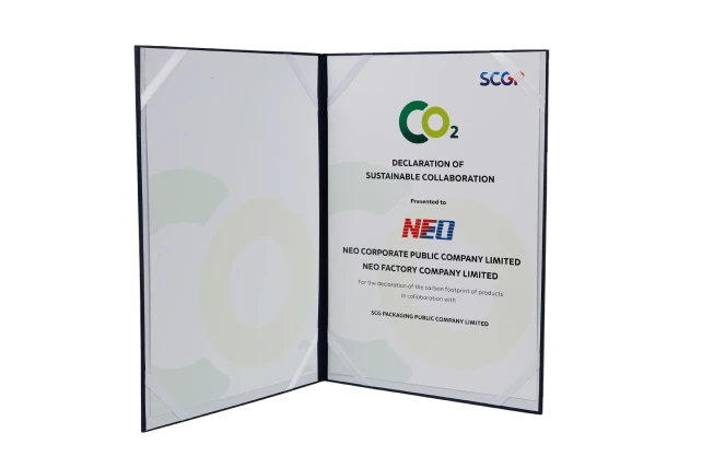 Sustainable  Collaboration Certificate